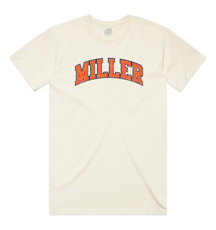 Varsity Ecru Tee