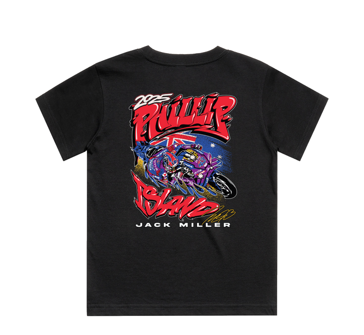 Youth JM43 Phillip Island 2025 Tee